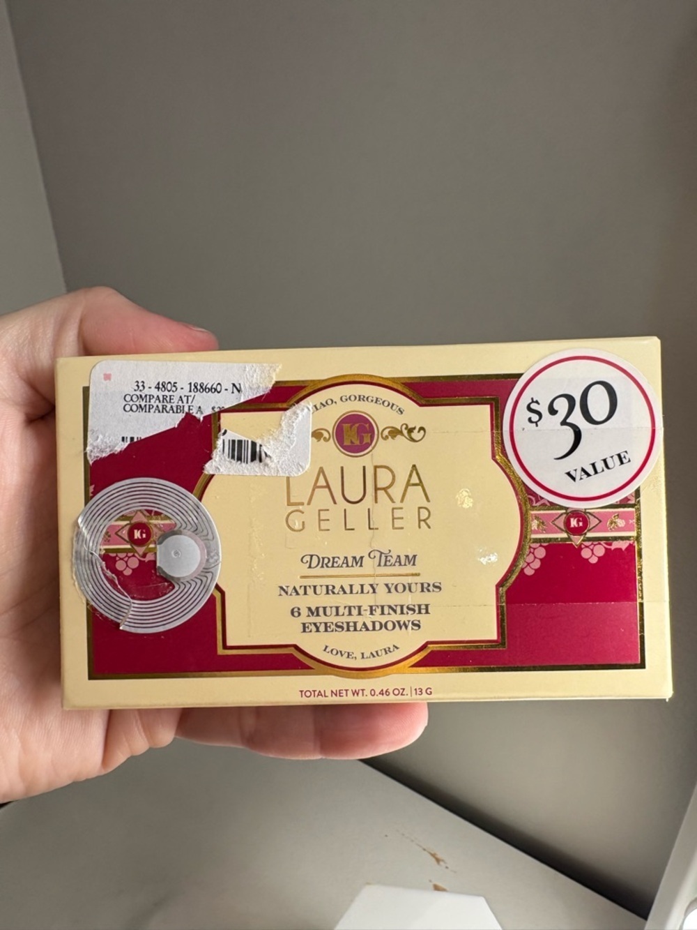 Laura Geller Dream Team Naturally Yours 6-Pan Eyeshadow Palette BNIB